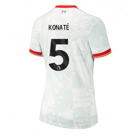 Liverpool Ibrahima Konate #5 Tredje skjorte til dame 2024-25 Kortermet